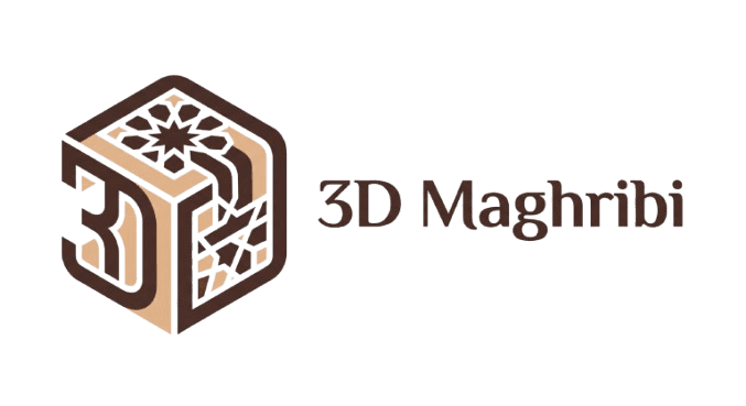 3D Maghribi logo